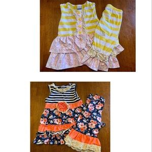 Toddler girl summer sets